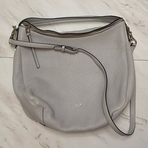 Gray hobo Coach purse